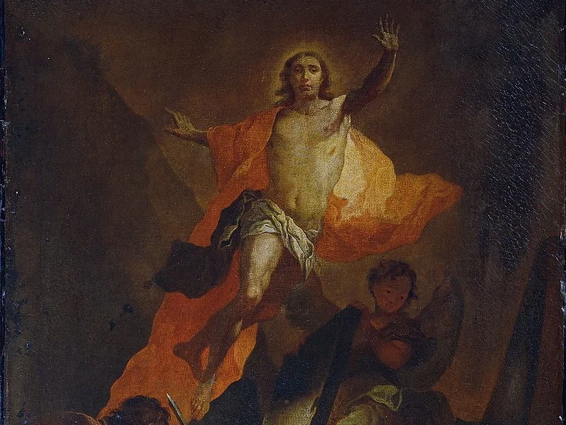 1726-Franz Xaver Wagenschön - Resurrezione di Cristo - Kunsthistorisches Museum